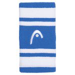 Head Striped Wristband 5'' Airforce Blue / White - 2 szt.